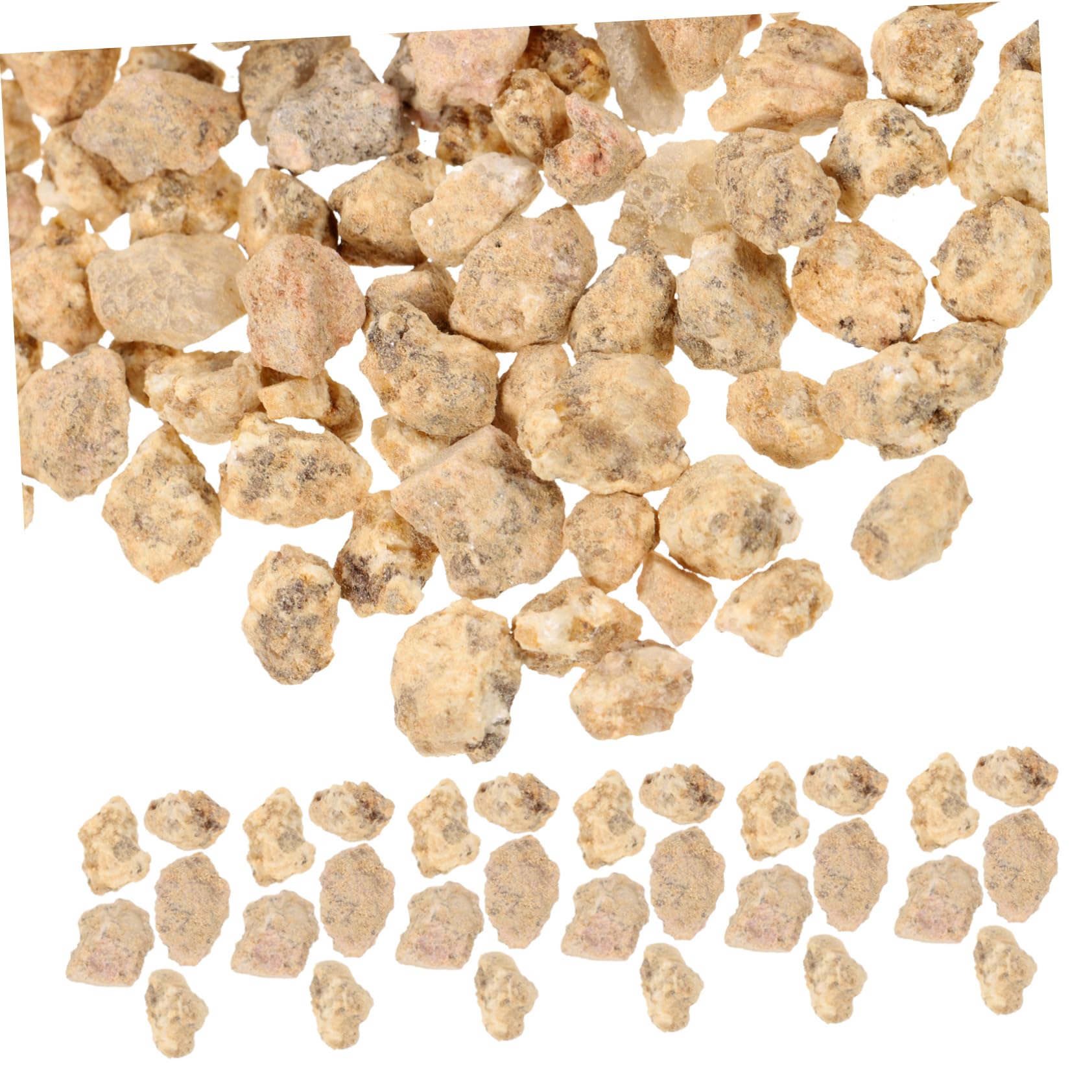 Levemolo 60g Realistic Miniature Rocks for Fish Tank and Sand Table Decoration Scenery Basing Stones