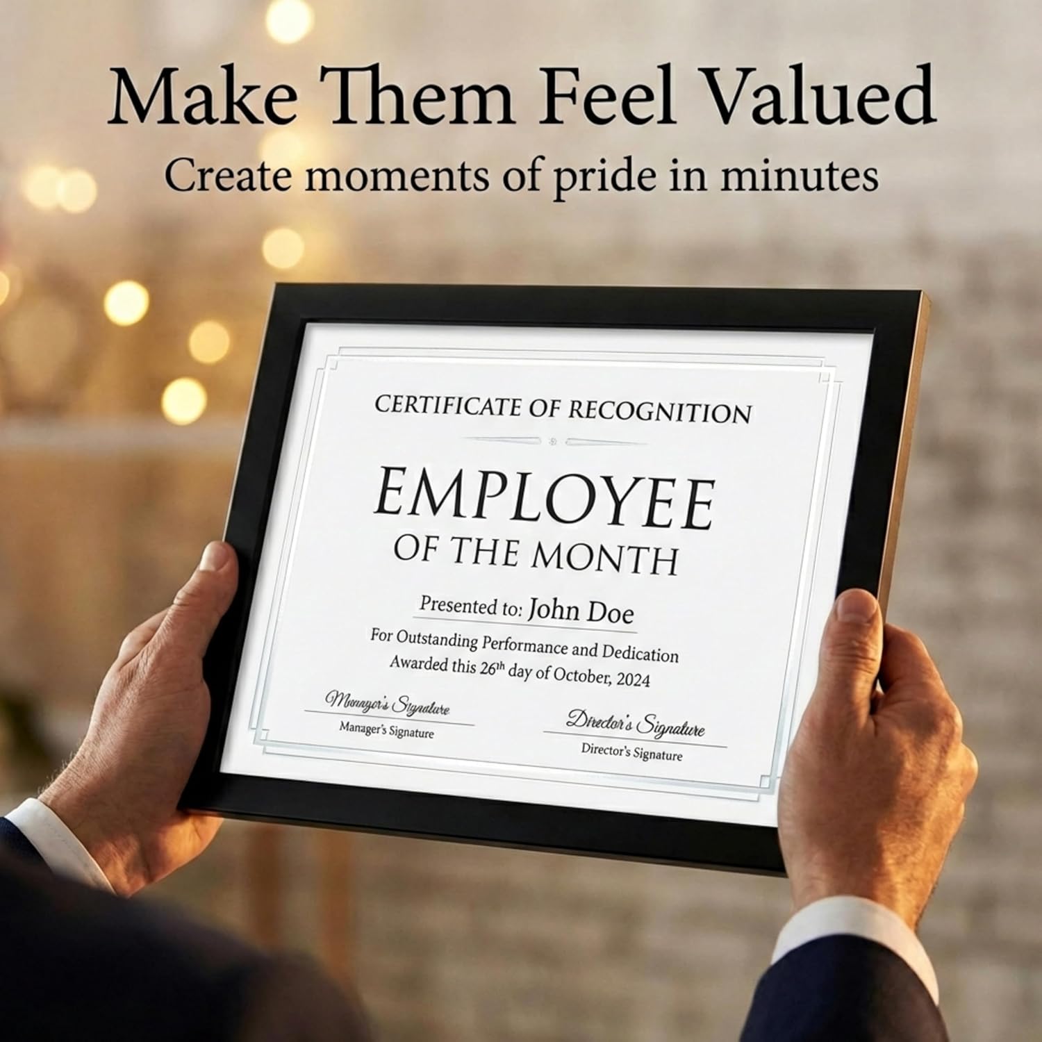 PaperDirect Foil Elegance Specialty Certificates, 50 Sheets of 38lb White Paper, 8½" x 11", Double Pearl Foil Border, Perfect for Awards, Students, Employees, Volunteers, Course Completion, Diplomas