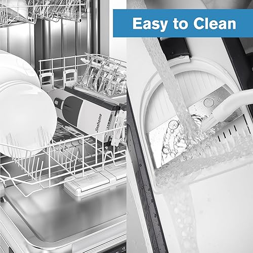 Miniatura 6 de Jinshome Cortador de mandolina para cocina y picador de verduras seguro 5 en 1 y cortador de mandolina ajustable para cocinar y preparar comidas.