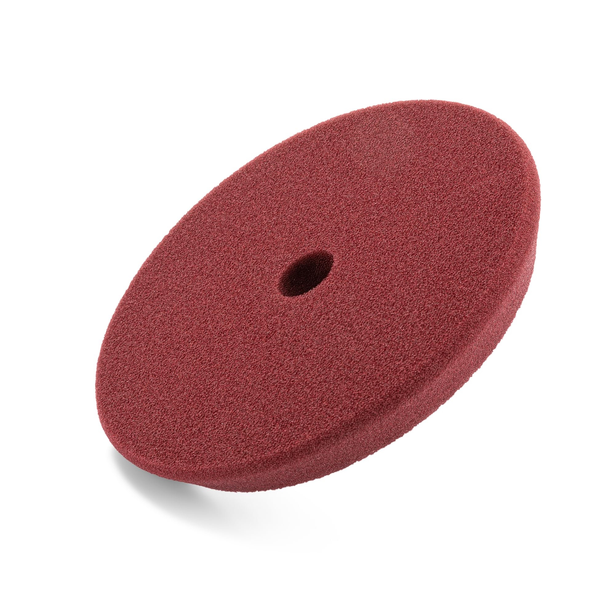 BurgundySpecial Finish Polierpad 97x25/75 – Langhaltendes, ultraweiches Finishing Pad mit stabiler Struktur für Hologramm-Entfernung, Glanzfinish & Wachsauftrag – Ideal mit Fine Cut Politur - 2STK