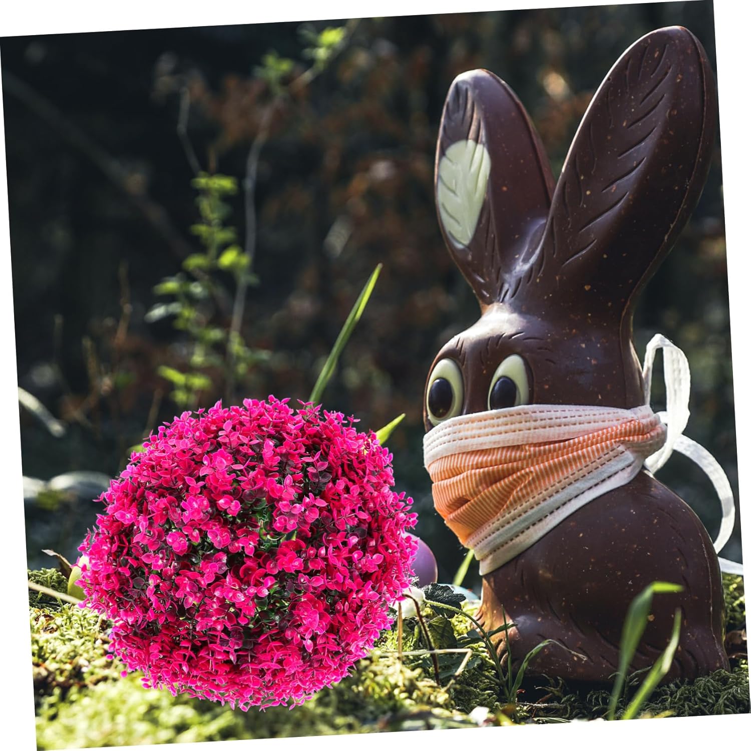 Artificial Topiary Balls Eucalyptus Leaf Green Grass Balls No Maintenance Outdoor Indoor for Porch Wedding Banquet