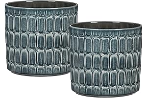 1X Lagom, Flower Pot Made of Ceramics, Colour: Alma, 7.3 in Diameter,...