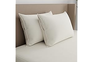 Cozy Comfort: AllerEase Organic Cotton Allergy Defense Pillow Cover