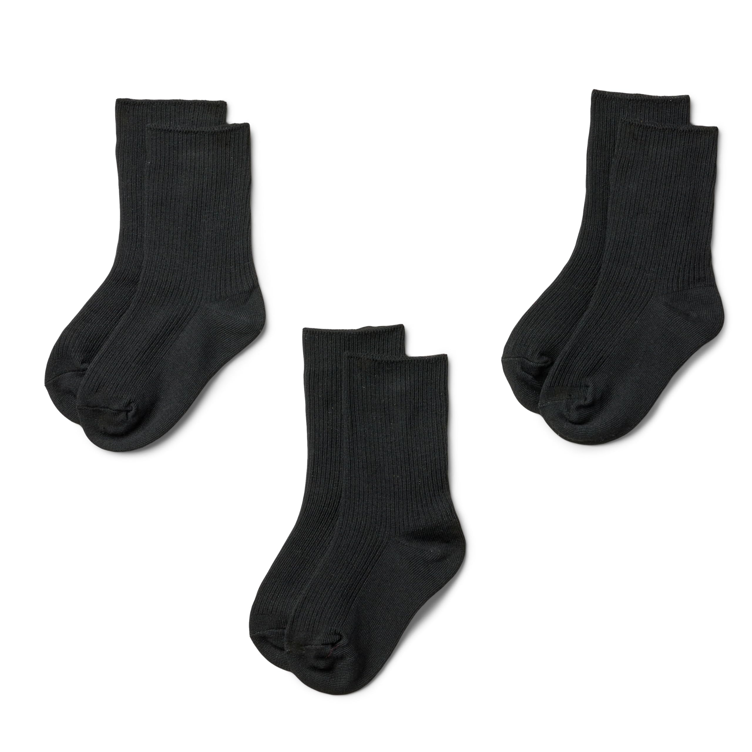 Amazon Essentials Jungen Gerippte Crew-Socken, Alltag und Freizeit, Schuluniform