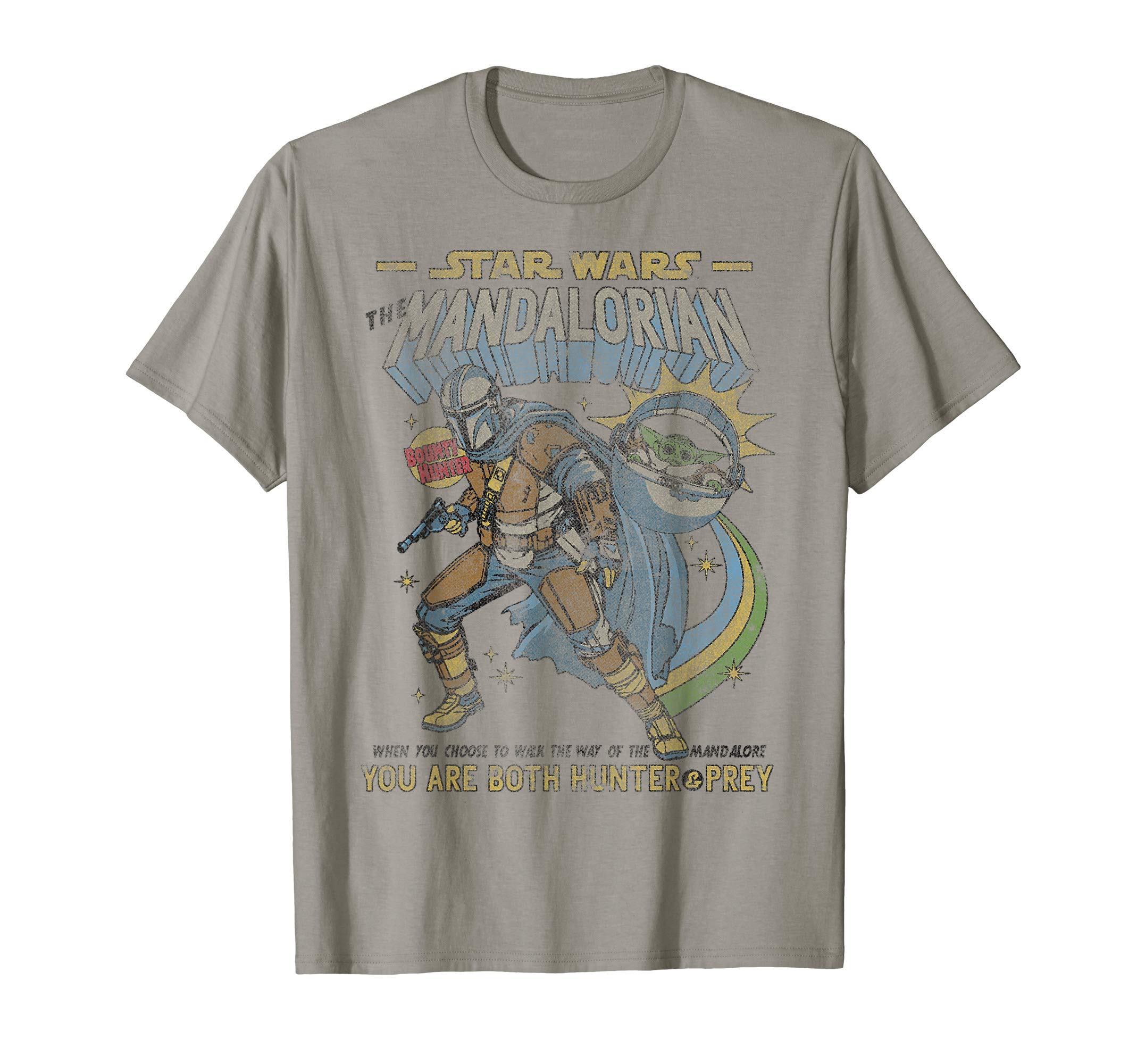 STAR WARSMandalorian Comic Poster T-ShirtOEKO-TEX STANDARD 100