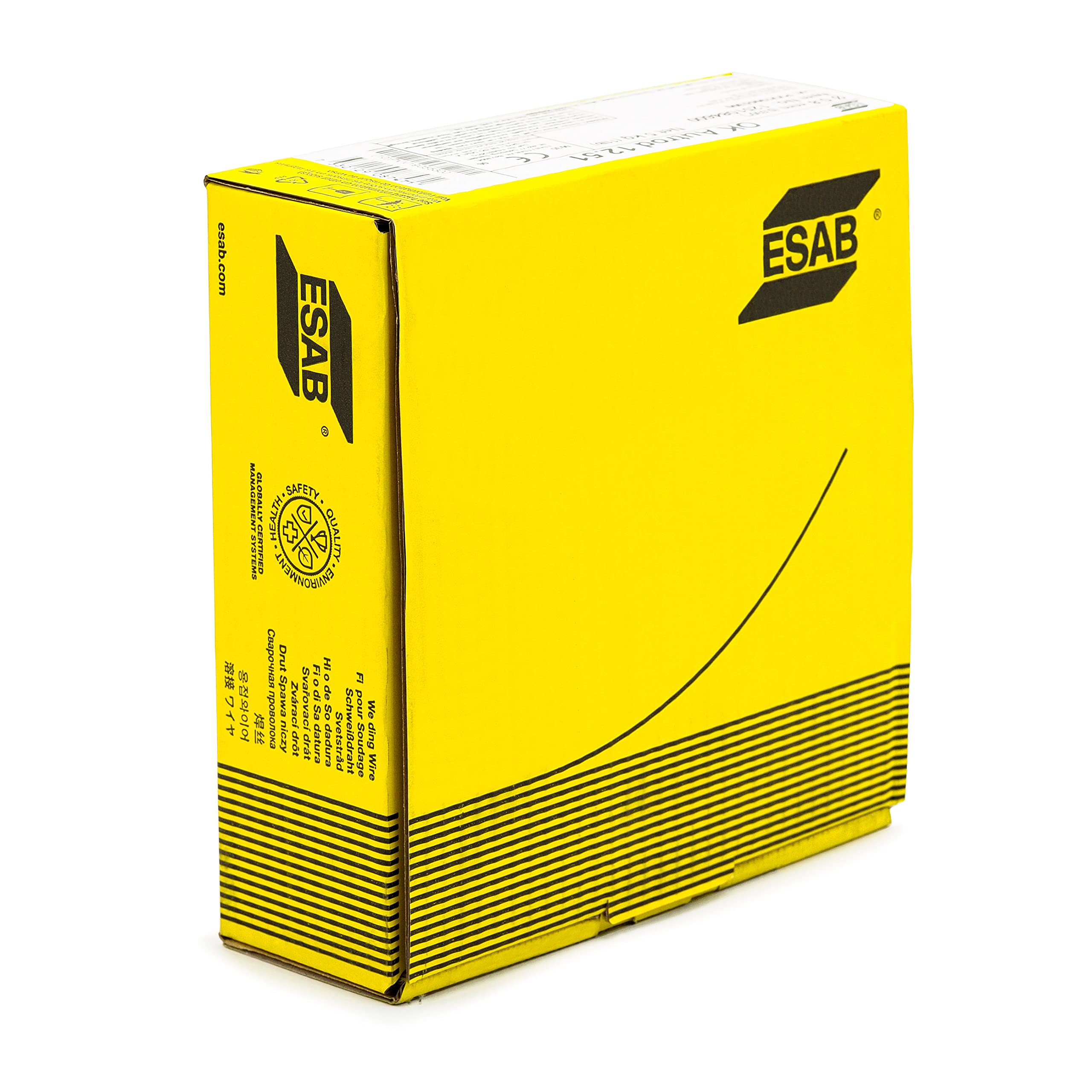 ESAB™ OK Autrod 12.51 Filo di saldatura gas protettivo MIG MAG 5 kg bobina 0,8 mm bobina G3Si1