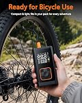 Tire Inflator Portable Air Compressor: 150PSI Cordless Air Pump with 4000mAh Battery, Digital Gauge Auto-Shutoff for Car Tires, Bike, Motorcycle, Balls, Pool Floats & Inflatables