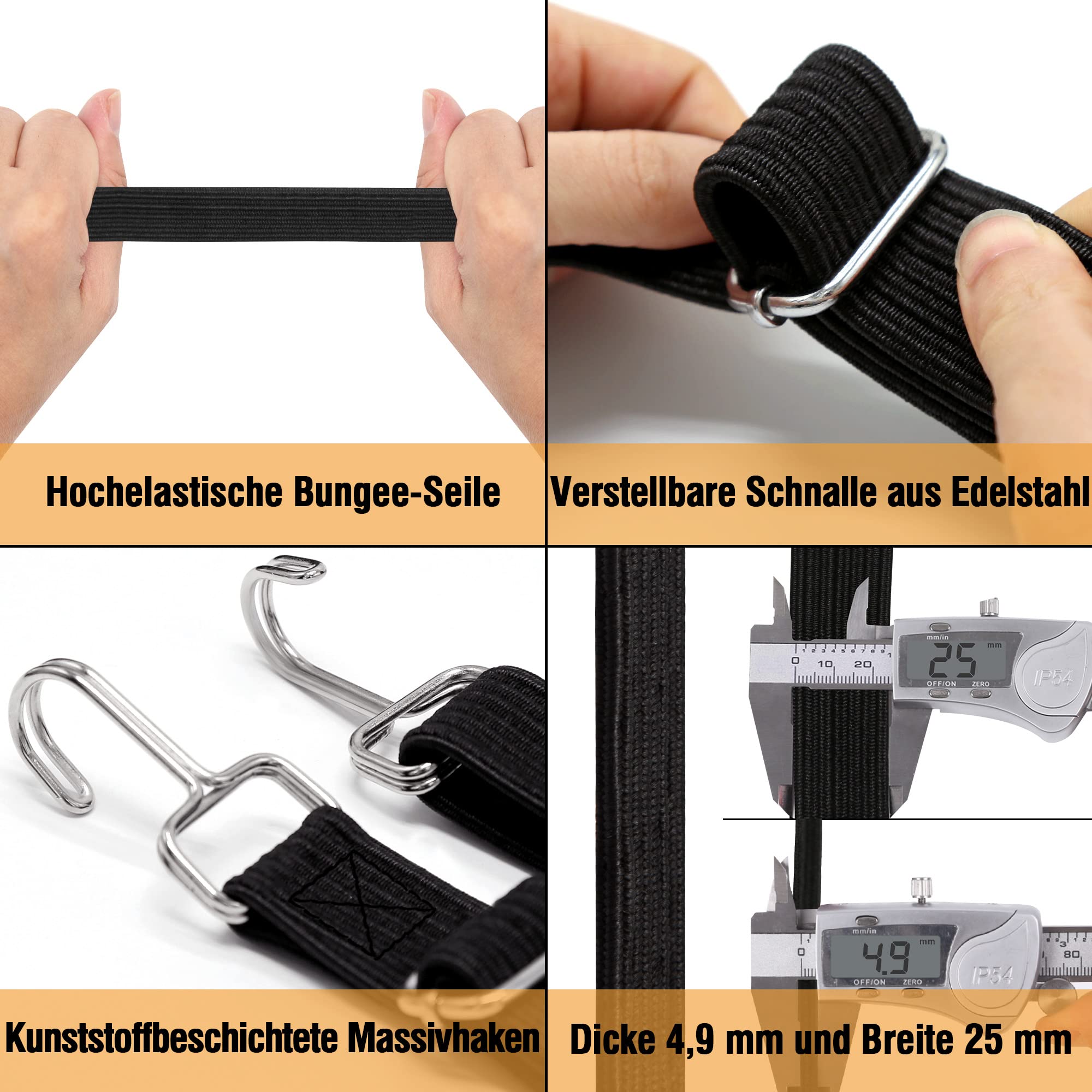 Reggicalze Regolabili in Nylon per con Fibbie ( ) on
