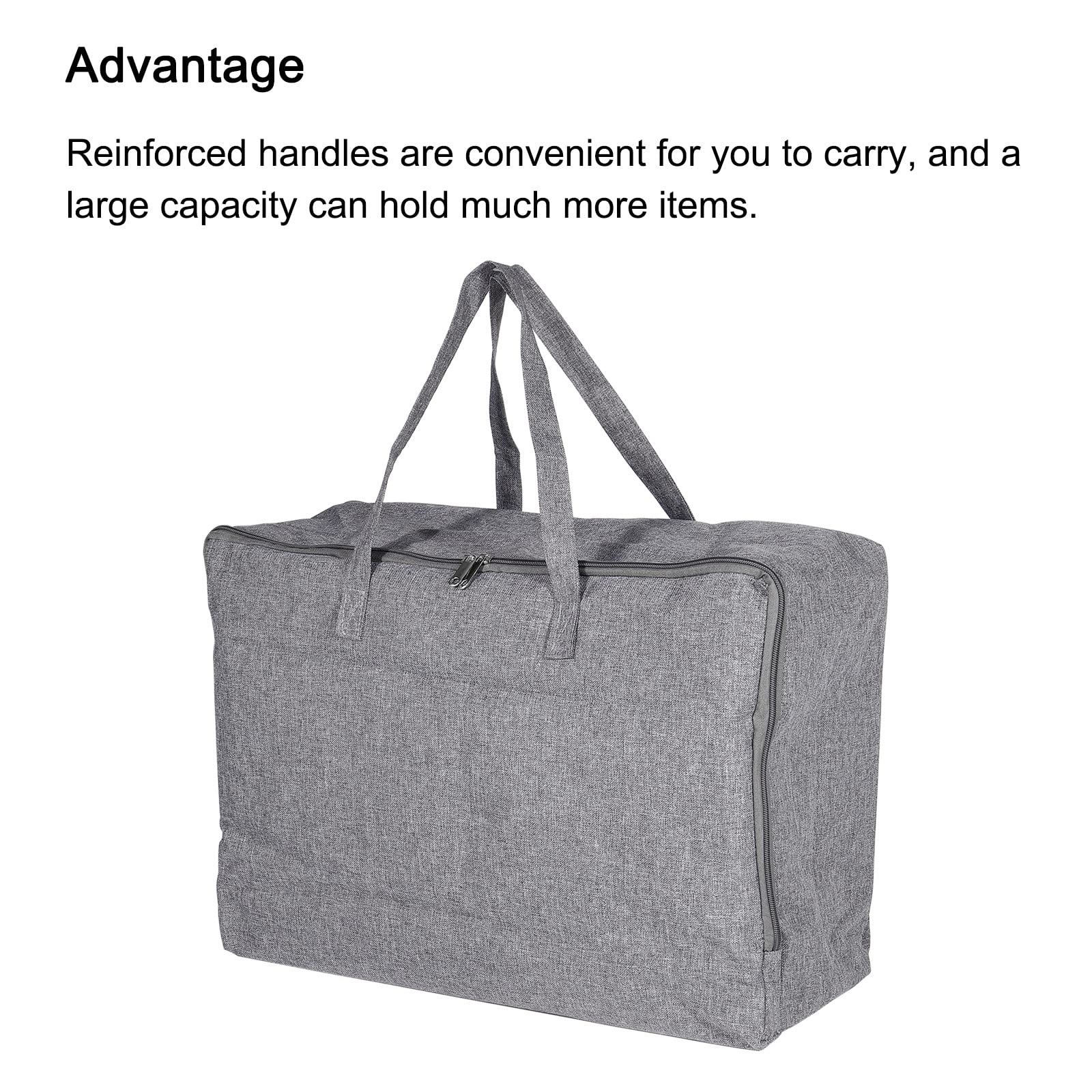 Vestiti Contenitori Coulisse Borsa, 2pz 25.6 Altezza per Casa, Nero