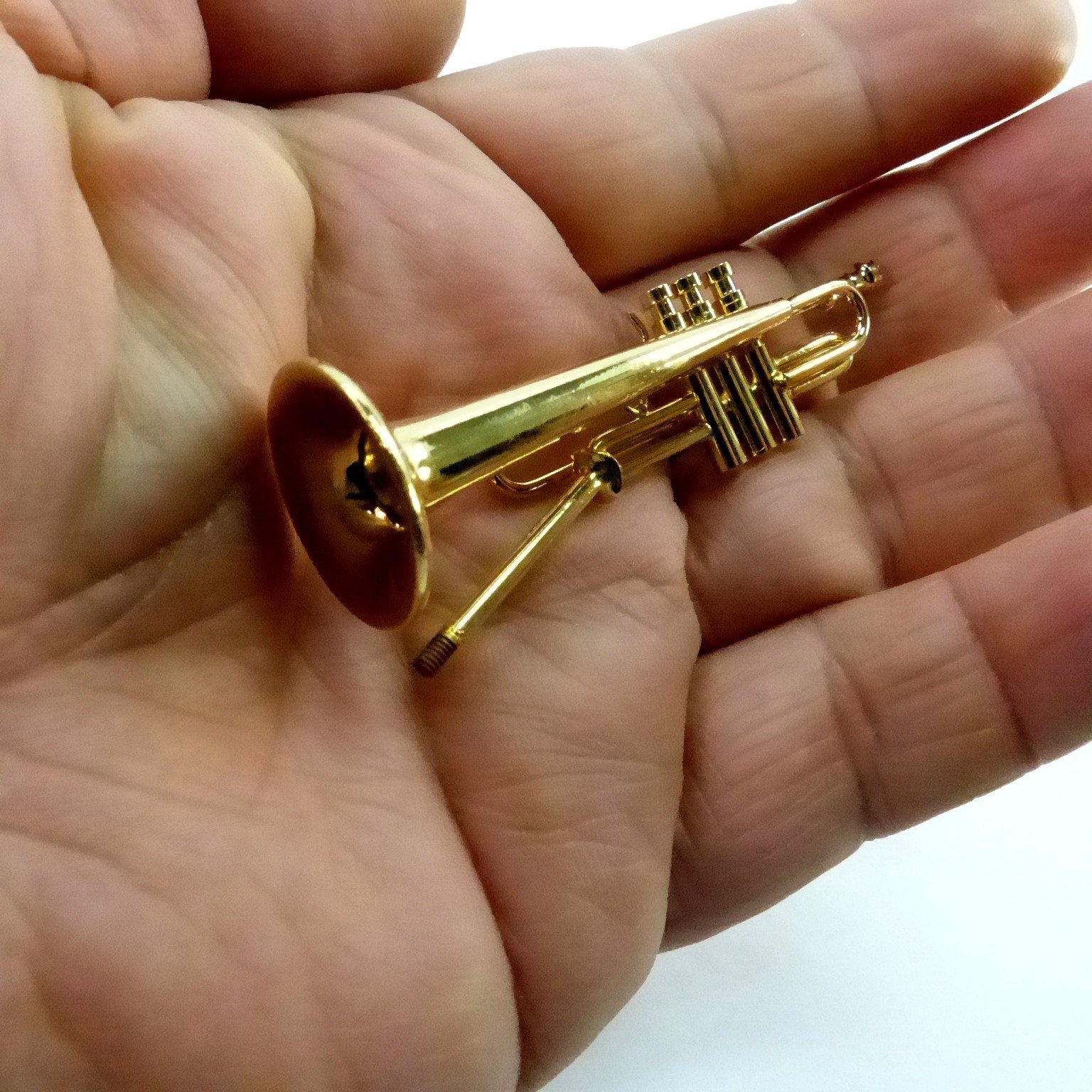 トランペット　インテリア 楽天市場】33センチ メタリックトランペット 5本セット おもちゃ