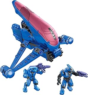 Mega Bloks Halo Blue Series Banshee