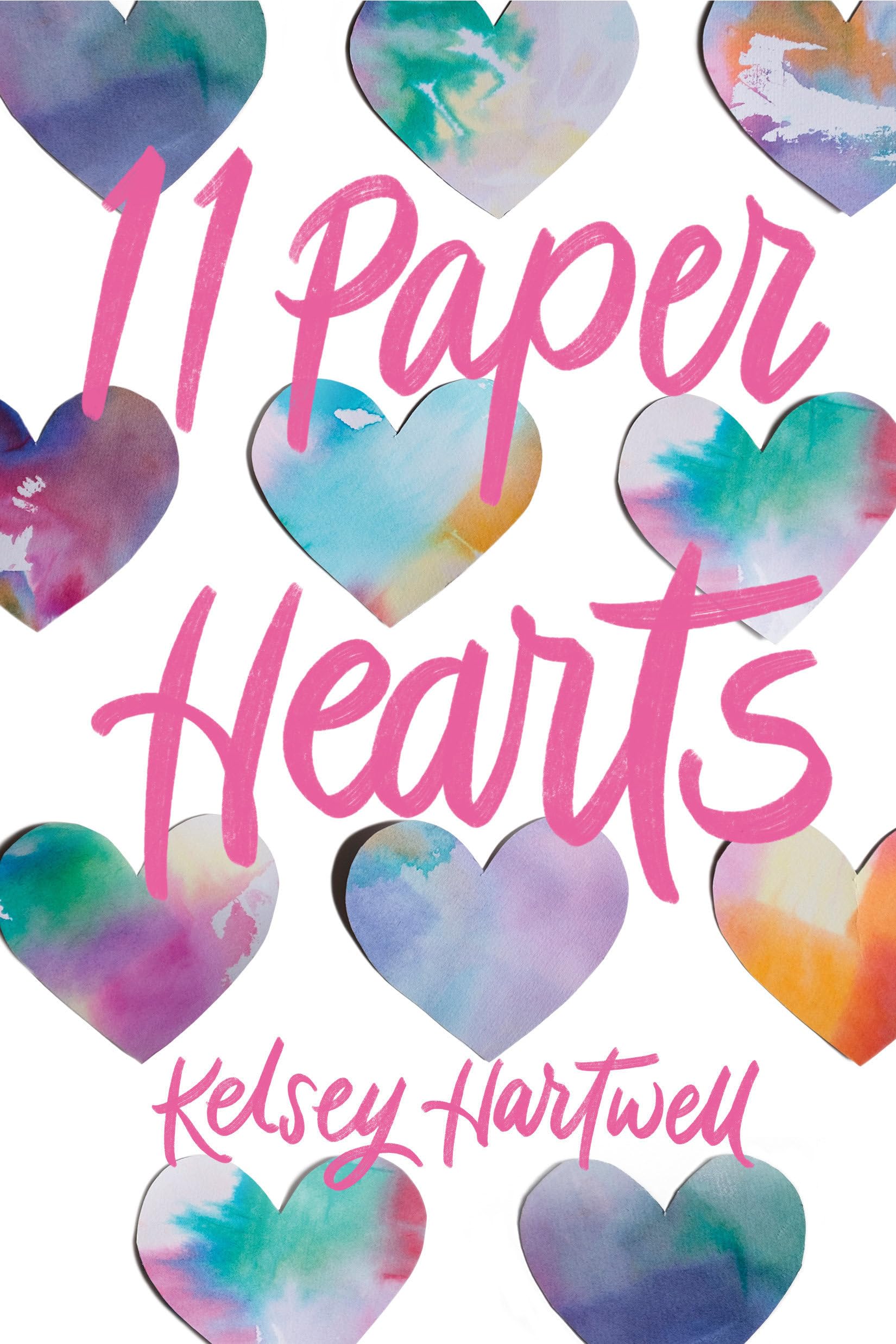 11 Paper Hearts Underlined Paperbacks – Jugendbuch