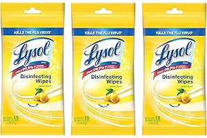 Lysol Disinfecting Wipes To-Go Pack: Travel-Ready Cleaning for Hotels
