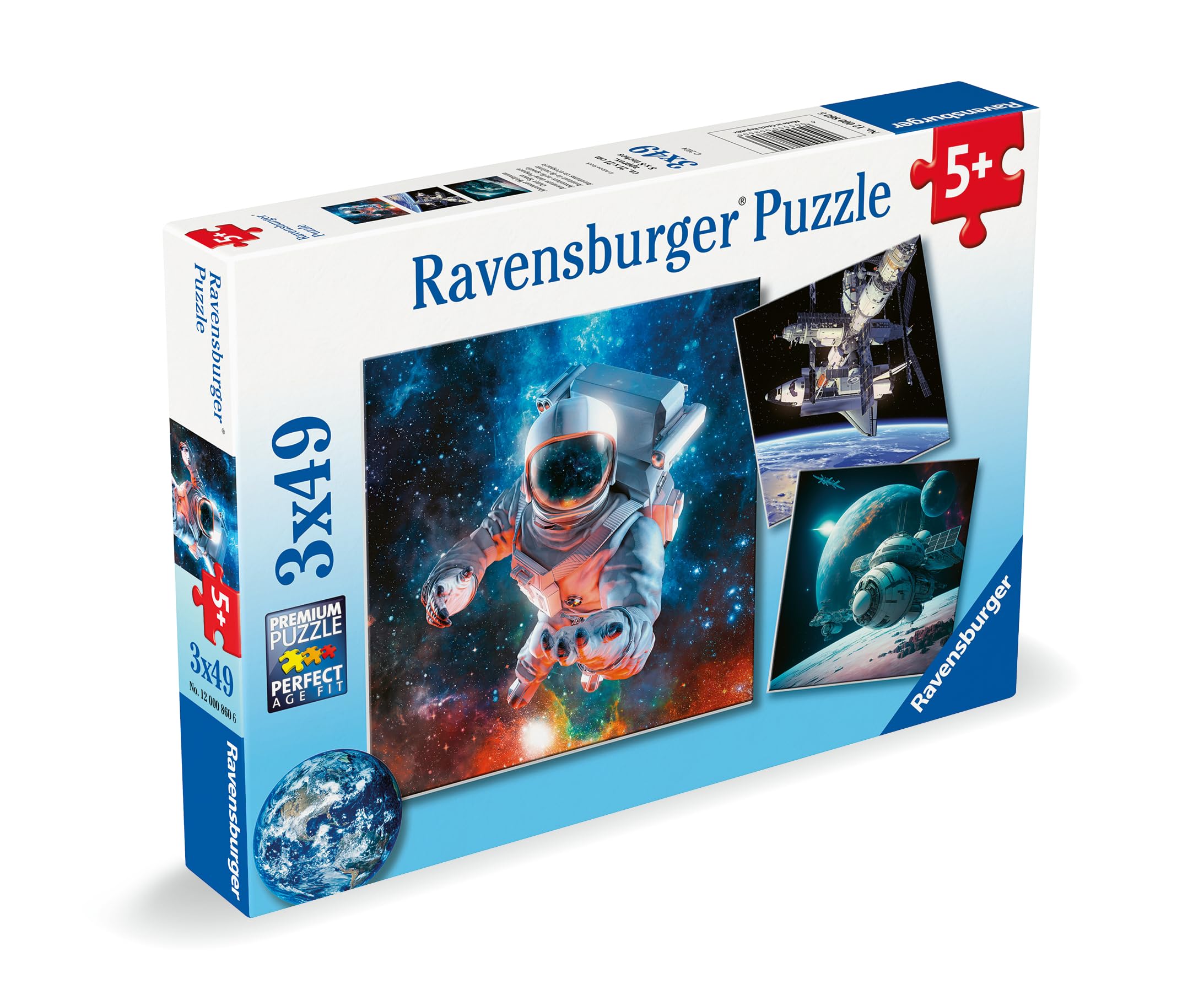 Amazon.com: Ravensburger - Space Adventures Puzzle, Astronaut