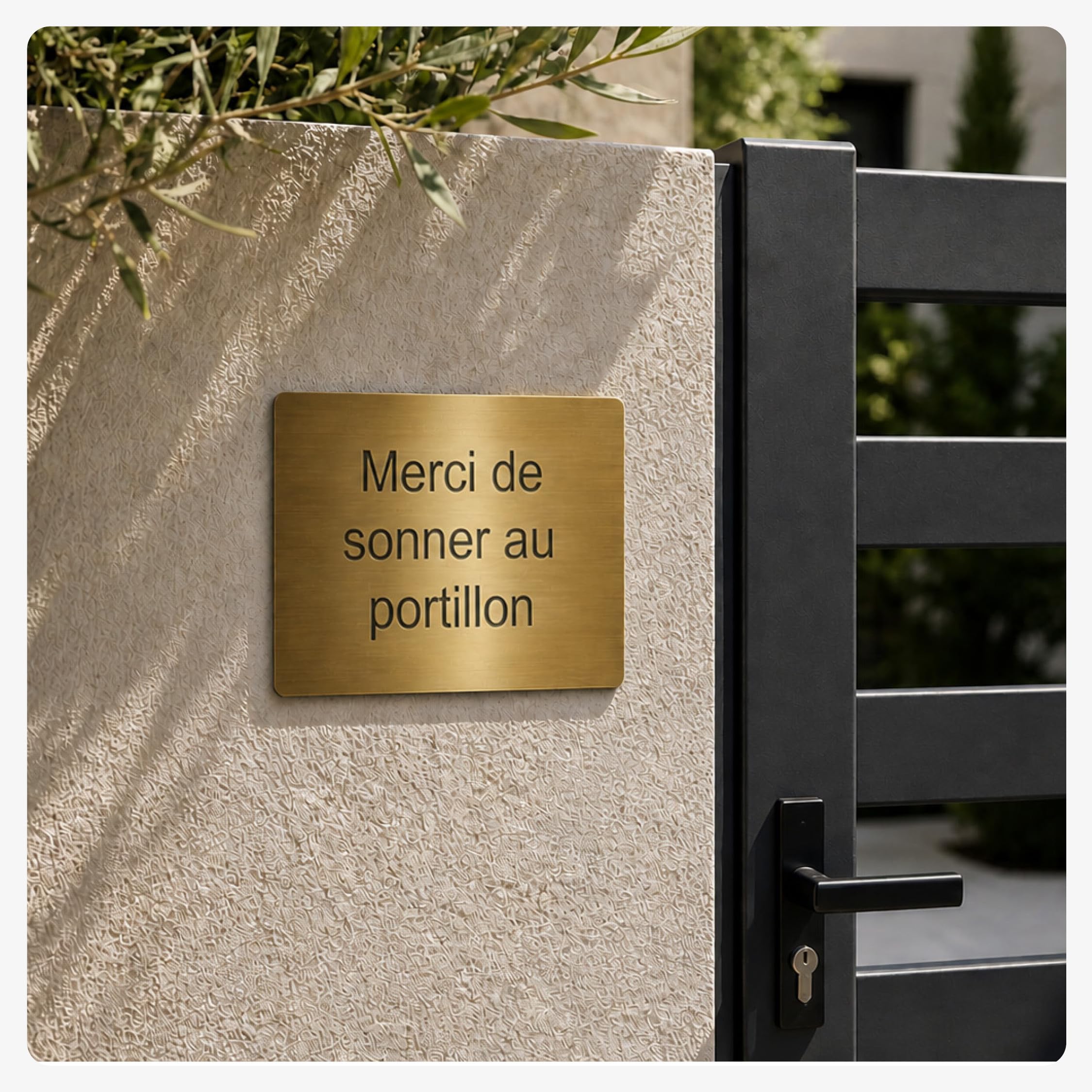 Mygoodprice - Targa con incisione personalizzata da 1 a 4 righe, 20 x 15 cm, adesiva, colore: Rosso