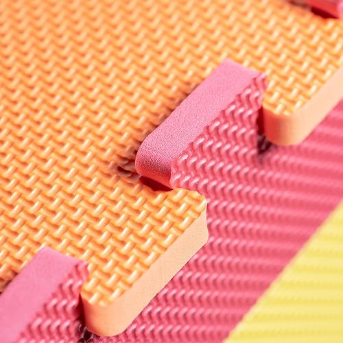 Miniatura 9 de BalanceFrom Tapete de juego de rompecabezas para niños con azulejos entrelazados de espuma EVA