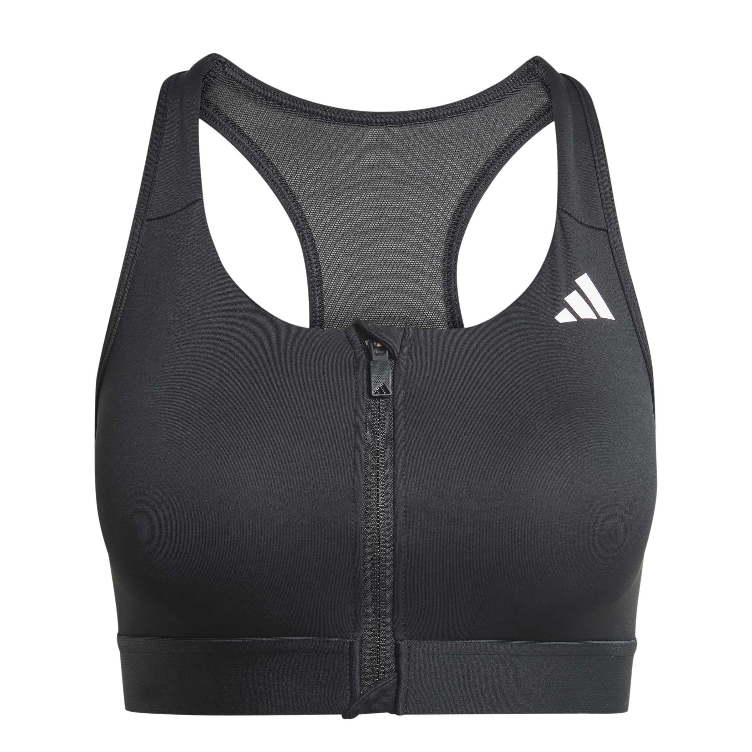 adidas Femme Powerreact Training Medium Support Zip Bra