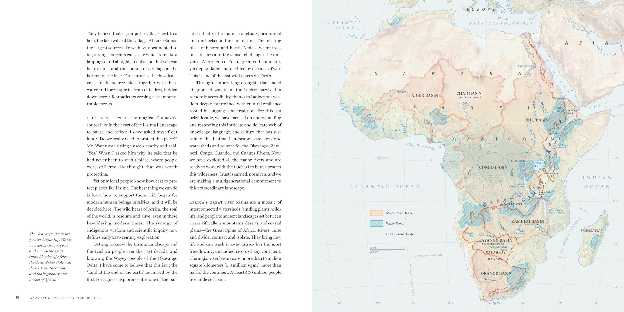 Okavango and the Source of Life: Exploring Africa's Lost Headwaters