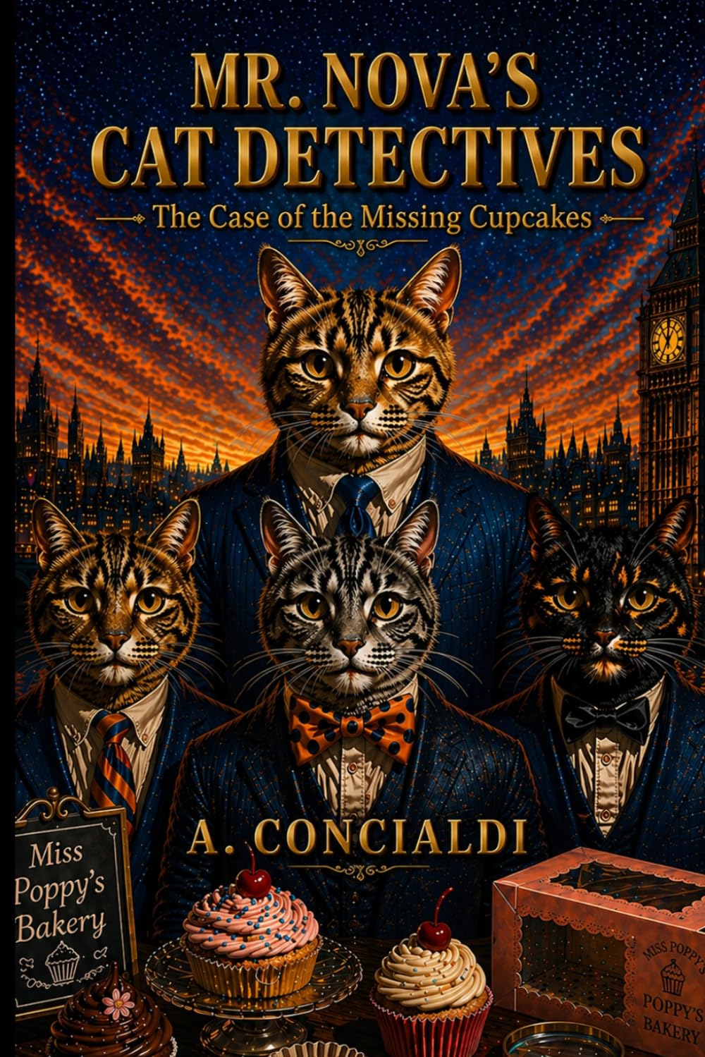 Mr. Nova's Cat Detectives: The Case of the Missing Cupcakes