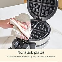 Vista 4 de Cuisinart WAF-F40NAS - Máquina de gofres belga de doble volteo