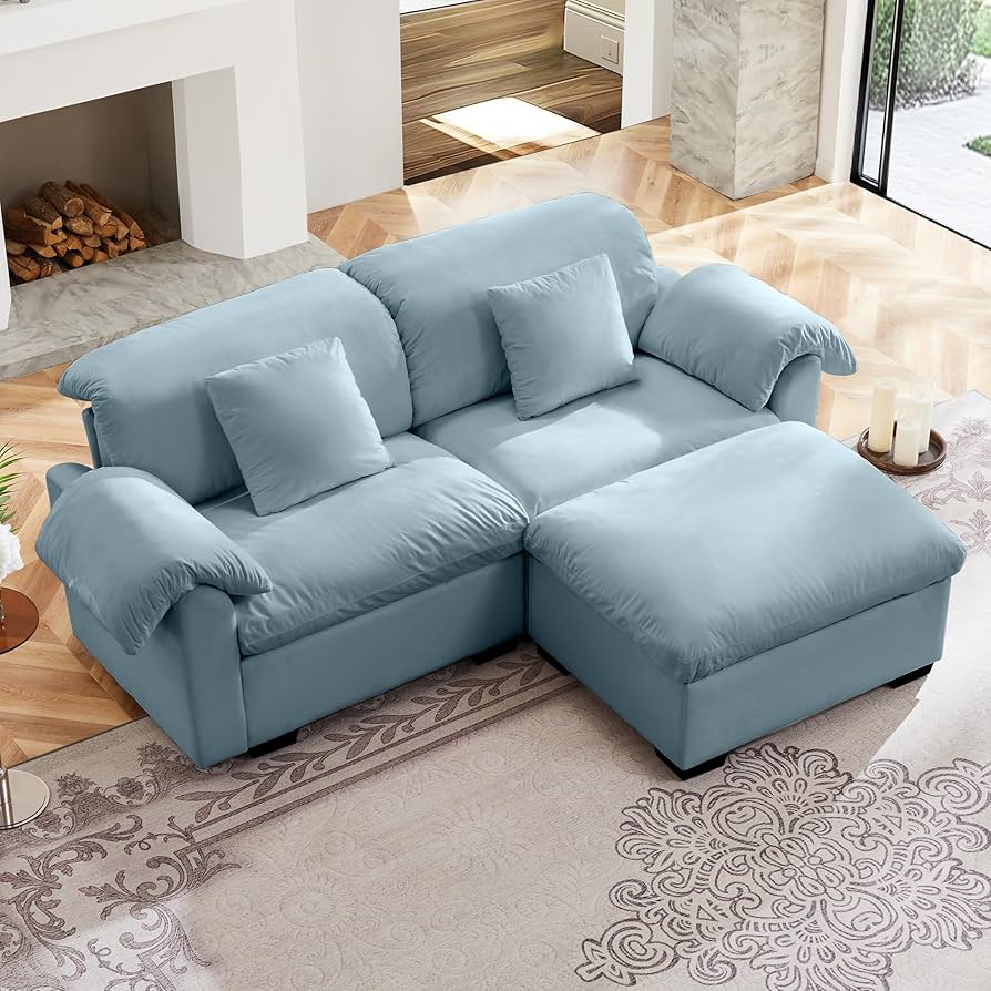 Amazon.com: Hillicon Oversized Loveseat Sofa with Storage