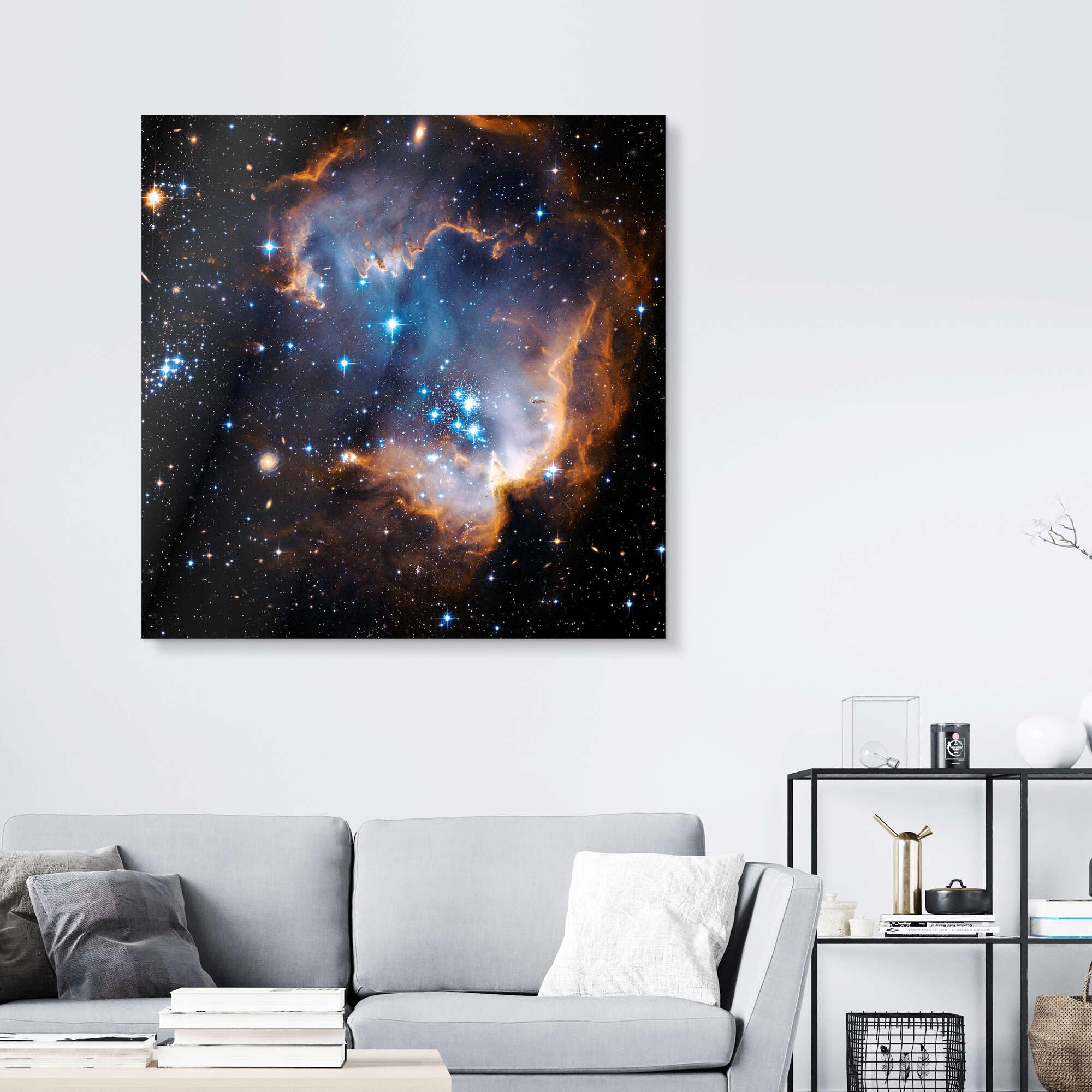 Posterlounge Geburt eines Sterns in NGC 602 Acrylglasbild
