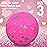 PP PICADOR Kids Soccer Ball Size 3, Toddler Pink Soccer Balls for Little Girls Boys Child 4-8 Gift Toys Outdoor Home Sport with Pump