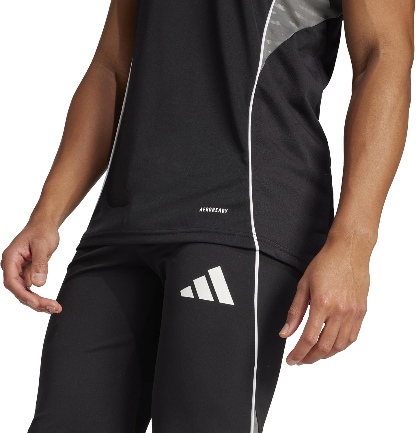 adidas Tiro 25 Adult Competition Sleeveless Jersey L Black