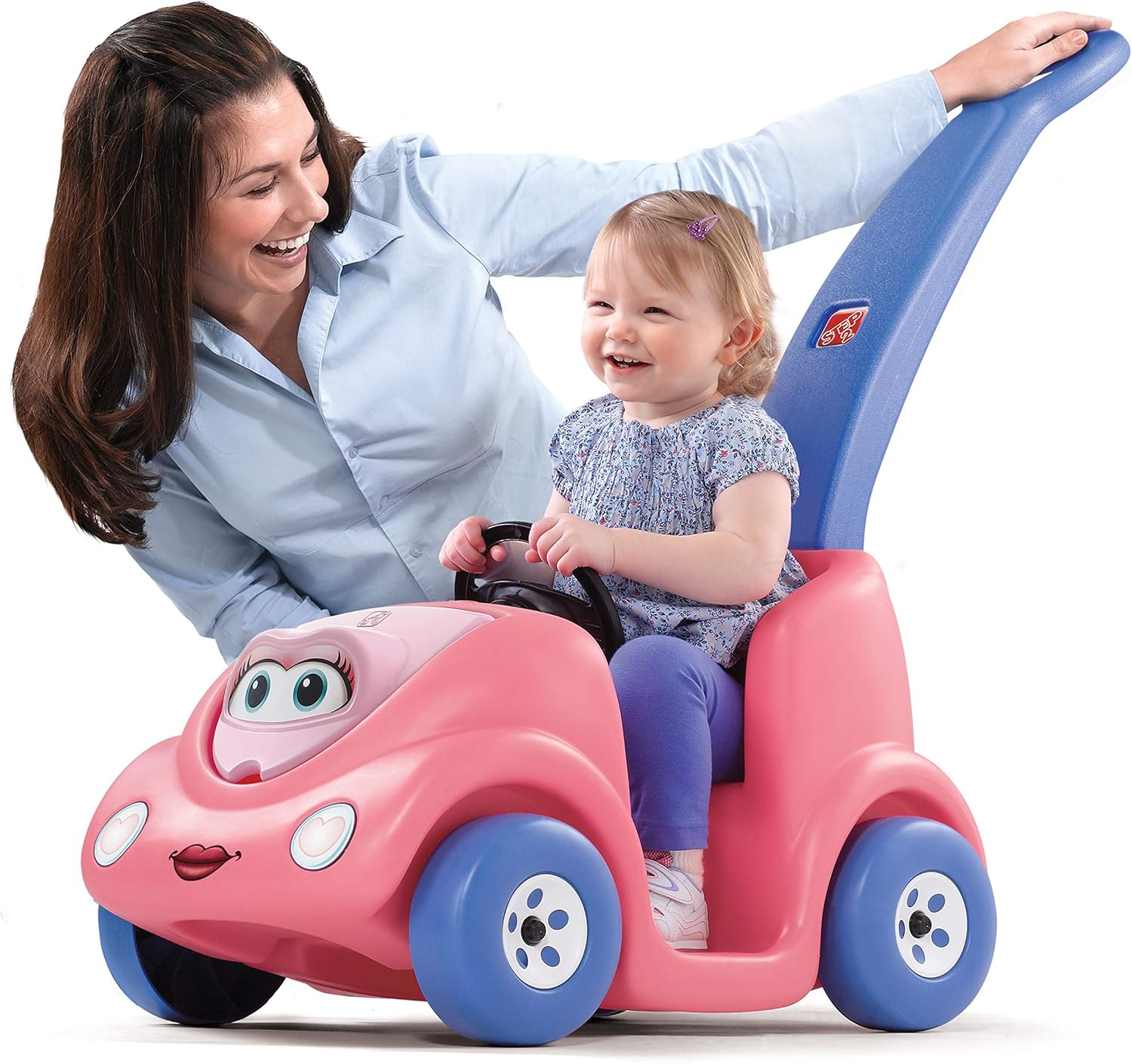 pink car stroller