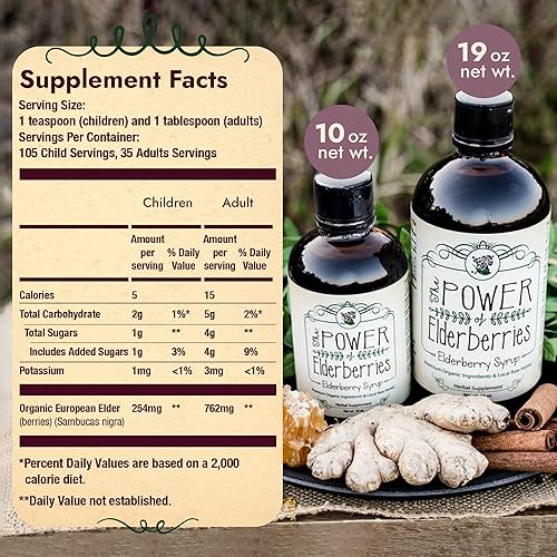 Miniatura 3 de Jarabe de saúco, baya de saúco Sambucus totalmente natural, baya de saúco líquida para el sistema inmunológico y más, jarabe de saúco Sambucus sin