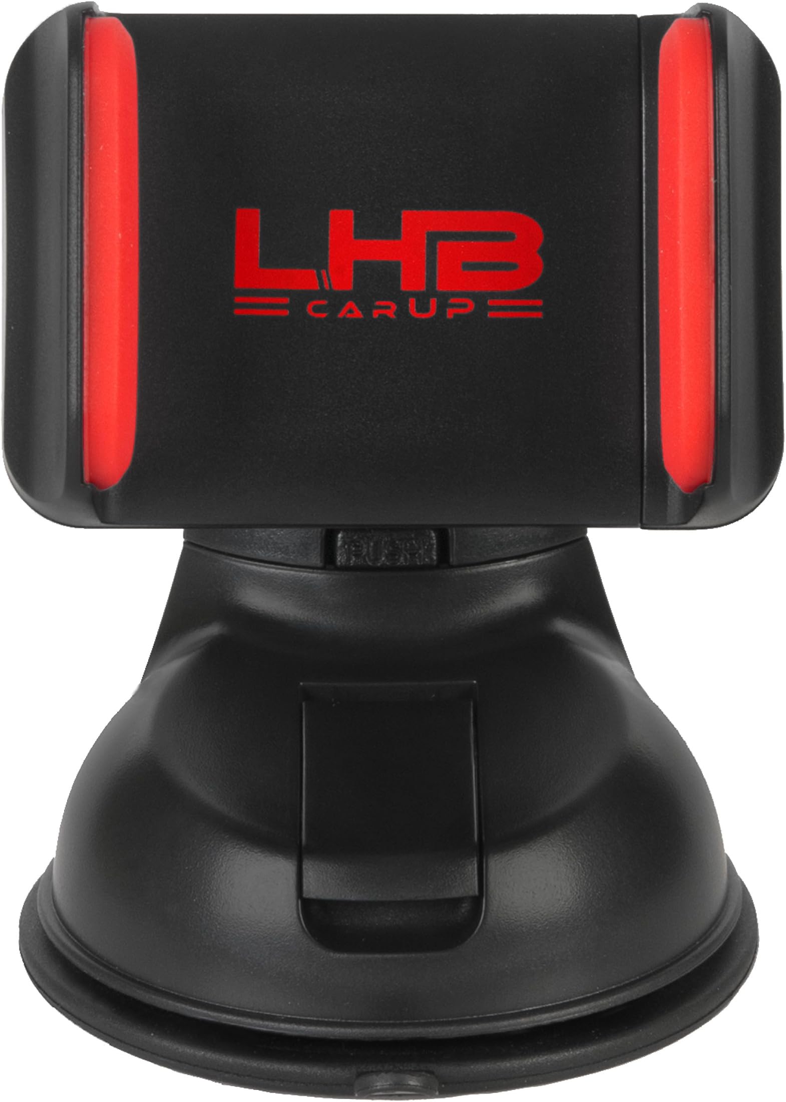 LHB carUP Robust universal mobile phone holder, car windscreen and much more. 360° rotating ball joint, adhesive coated suction cup
