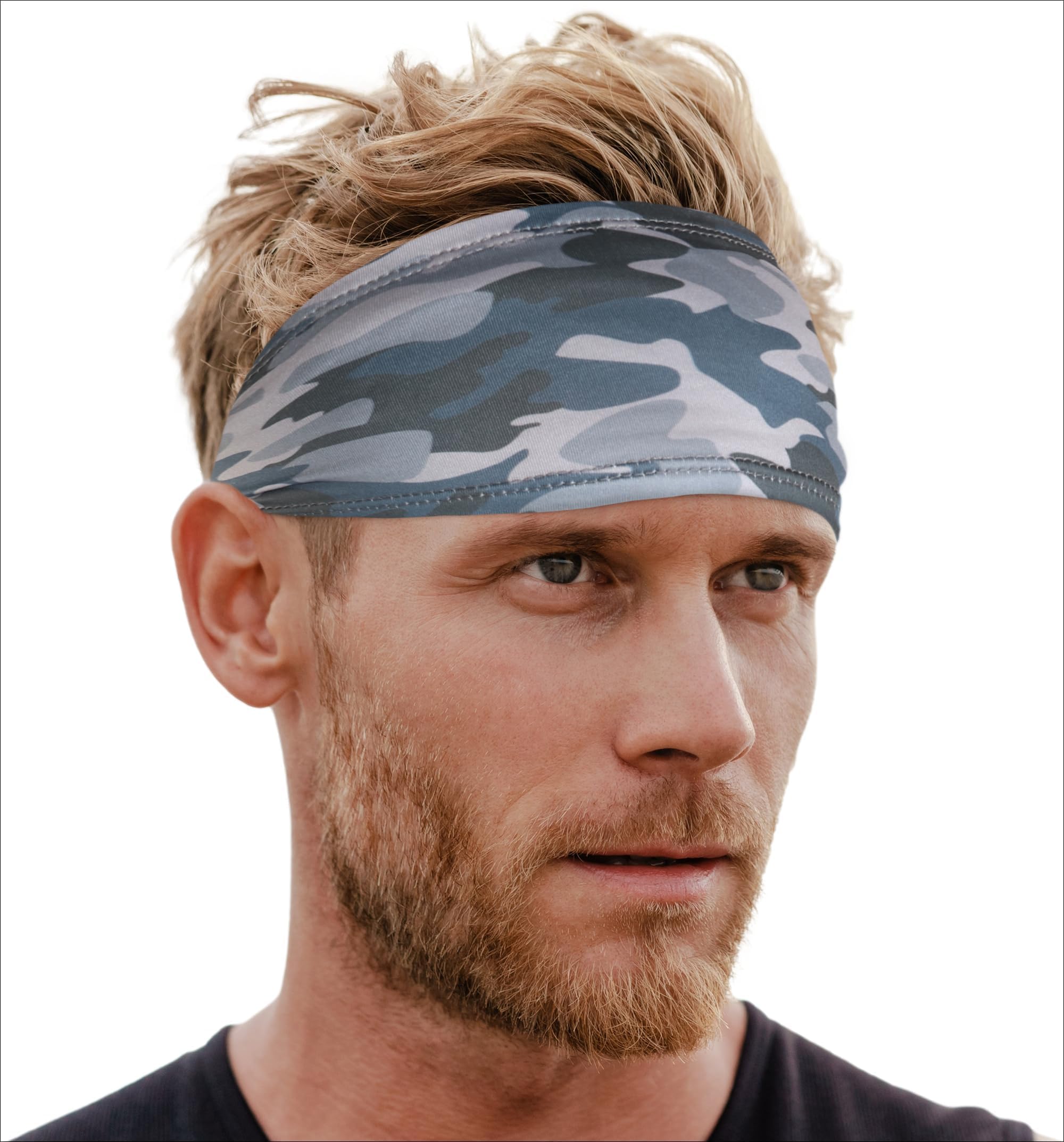 Athletic Performance Headbands - Sweatbands for Men and Women by Mens, Cycling, Football, Working Out and Sports