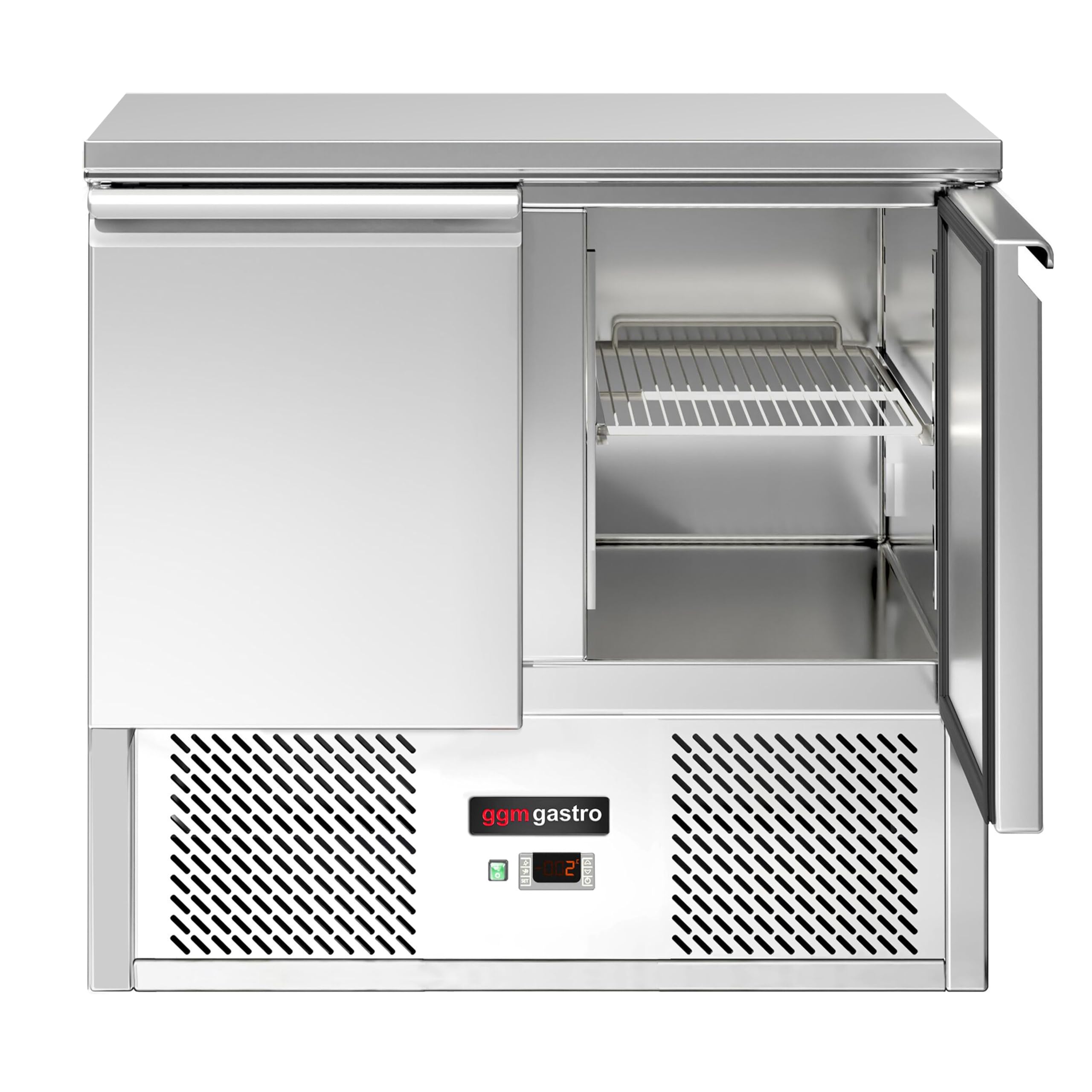 GGM Gastro | SAG97END#07 | Kühltisch ECO - 900x700mm - mit 2 Türen