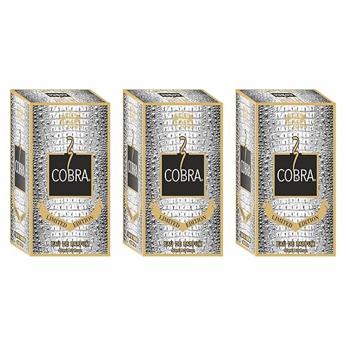 SPK's COBRA - Perfume corporal para hombre Perfume unisex con fragancia Aromale Essense de larga duración EAU DE PERFUM 2.0 fl oz (paquete de 3)