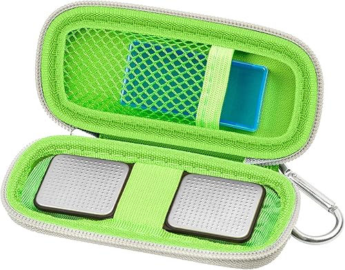 Miniatura 84 de Funda para monitor cardíaco compatible con AliveCor Kardia Mobile ECG/para KardiaMobile 6L para dispositivos Apple y Android, solo funda (blanco)