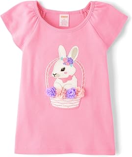 Girls and Toddler Embroidered T-Shirt