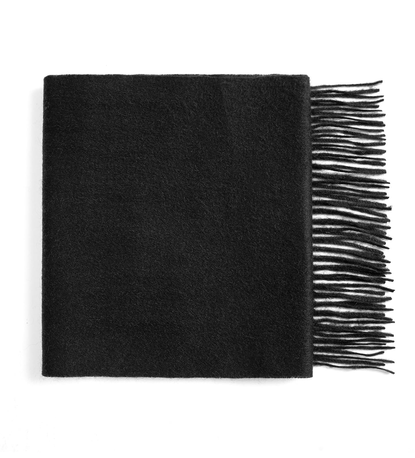 Villand Bufanda pura 100% cachemira con bordes con flecos, ultra suave y grande de cachemira para mujeres y hombres