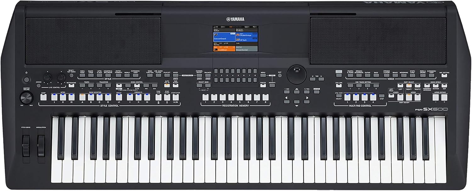 PSR-SX600 Portable Keyboard: Piano
