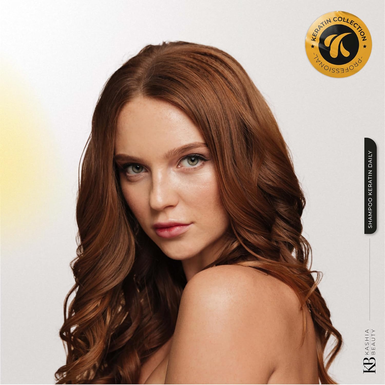 KASHIA BEAUTY Keratin Daily Shampoo 16.9 oz – Salt Sulfate & Paraben Free – Gentle Cleanser for Keratin-Treated Hair – With Aloe Vera Silk Amino Acids & Provitamin B5 - Image 4