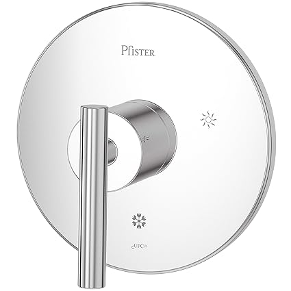 Pfister R891NCC Contempra 1-Handle Tub & Shower Valve Only Trim, Polished Chrome