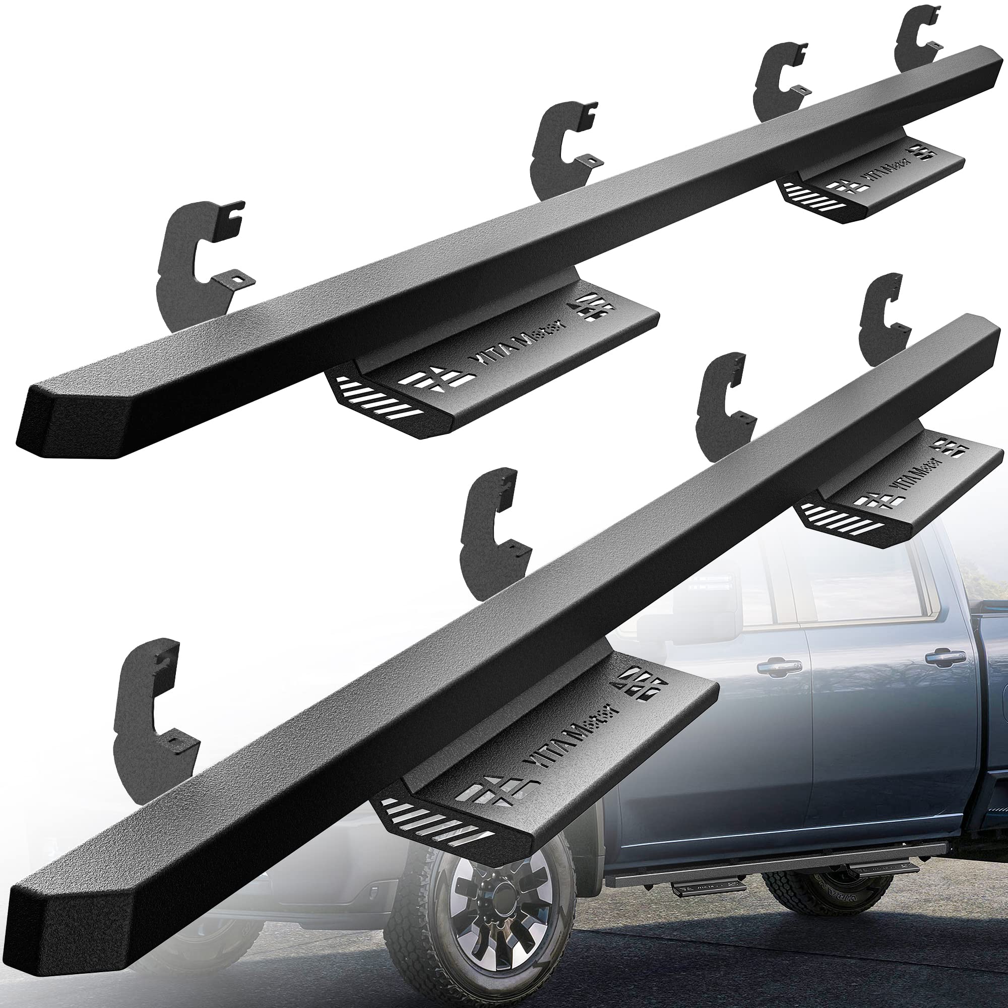 Buy YITAMOTOR Drop Side Steps Compatible with 20192023 Chevy Silverado/GMC Sierra 1500 Crew Cab