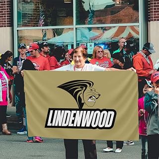 Lindenwood University Logo Flag 3x5ft, Home Garden Flag, Suitable For Indoor Or Outdoor