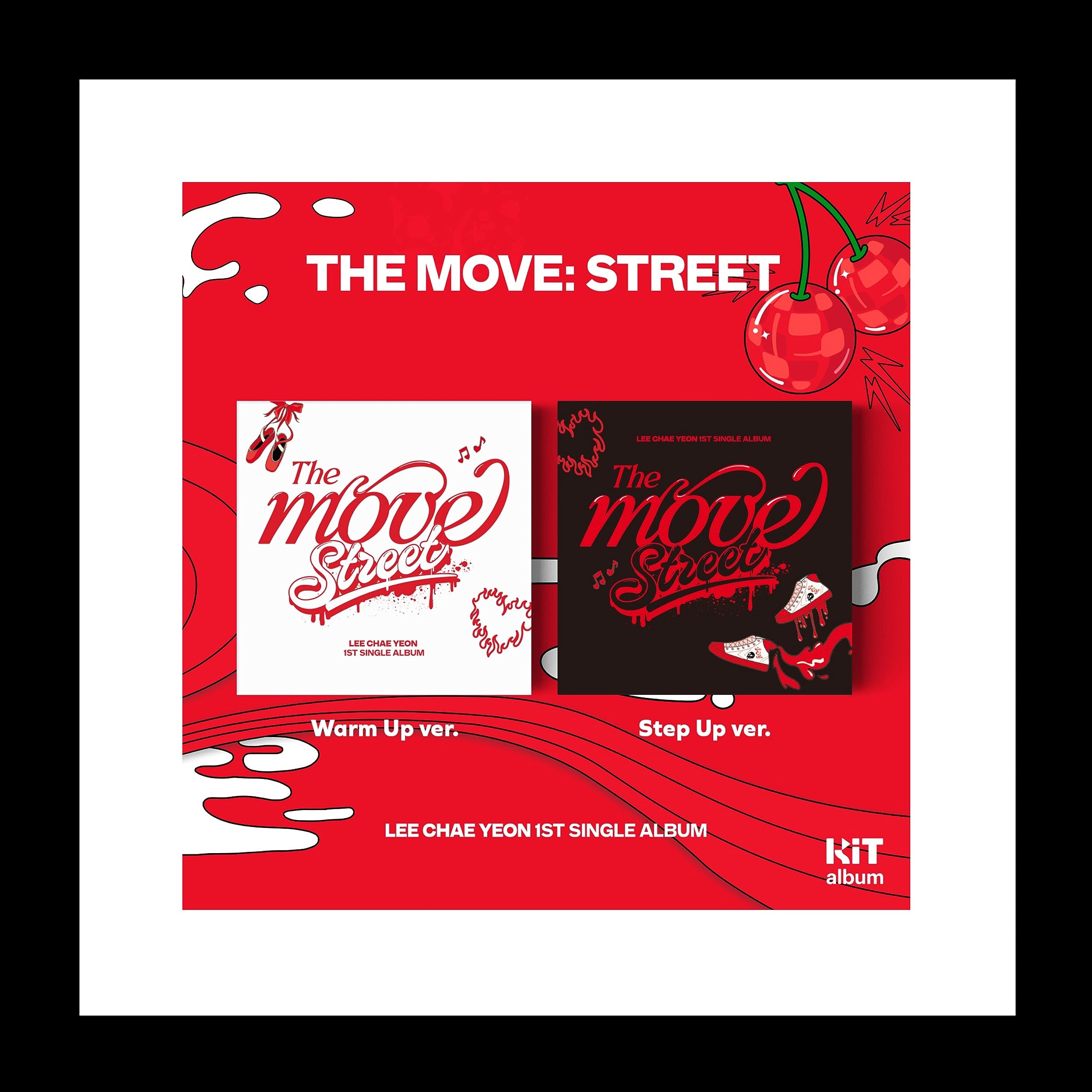 Single Album Lee Chaeyeon The Move Street version KiT officielle avec photocards