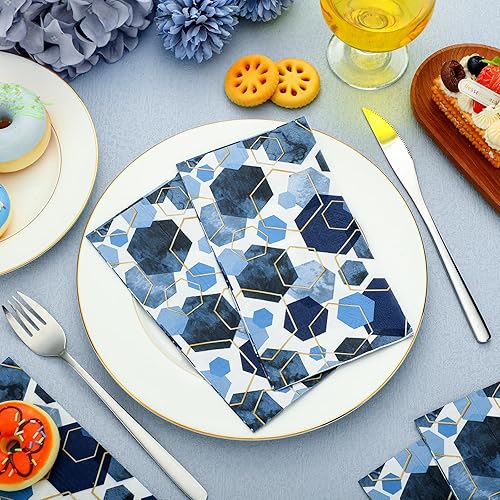 Miniatura 8 de Tinlade 100 toallas de mano desechables para baño, toallas de invitados, toallas de mano desechables para baño, toallas de invitados, servilletas de