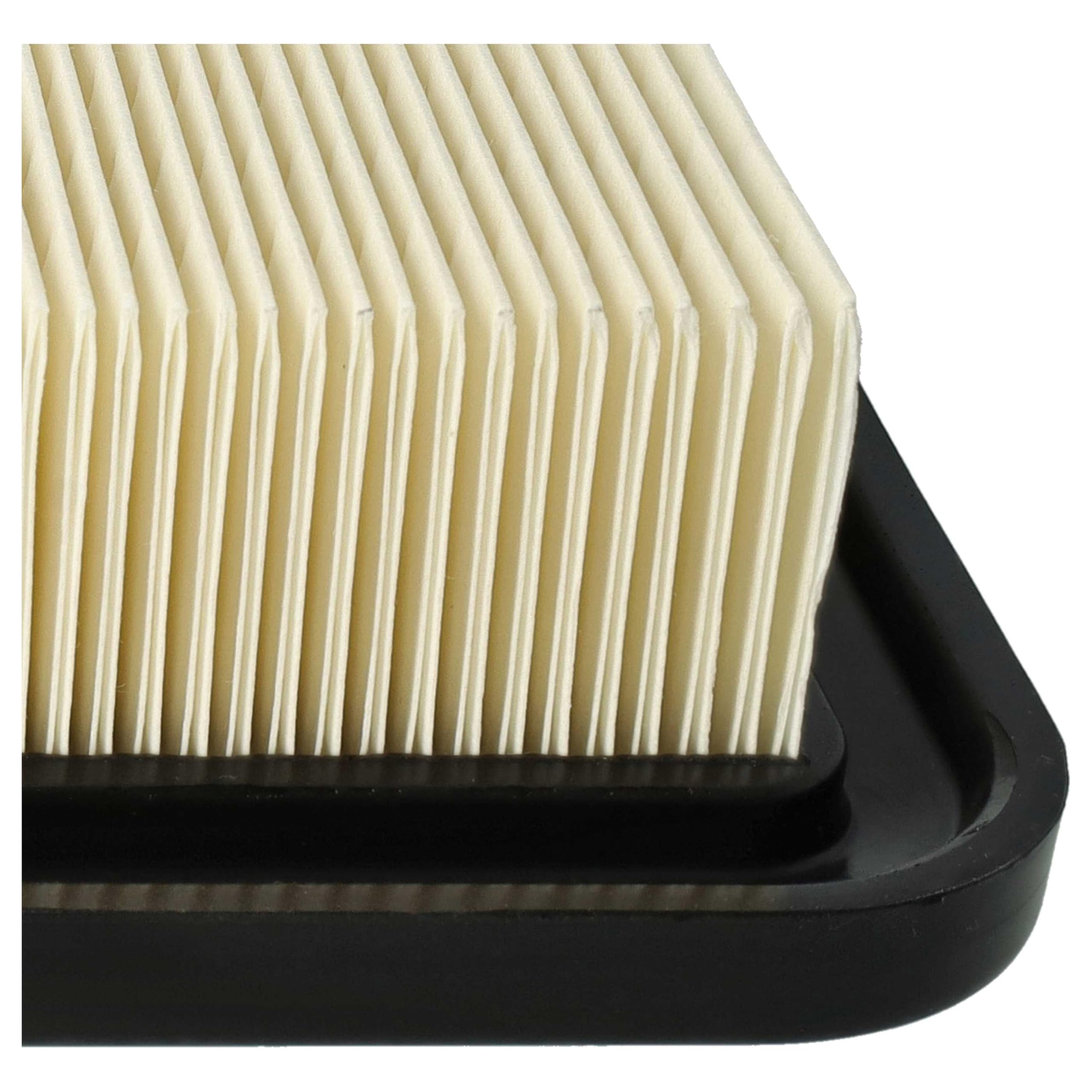vhbw 5x Filtro plisado plano compatible con Trotec VC 15-20V aspiradora | Elemento filtrante