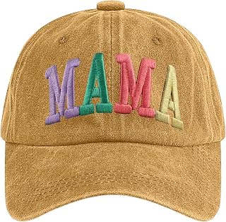 2025 - Sombreros de mamá para mujer, divertidos y ajustables, mini gorra de béisbol La Caps