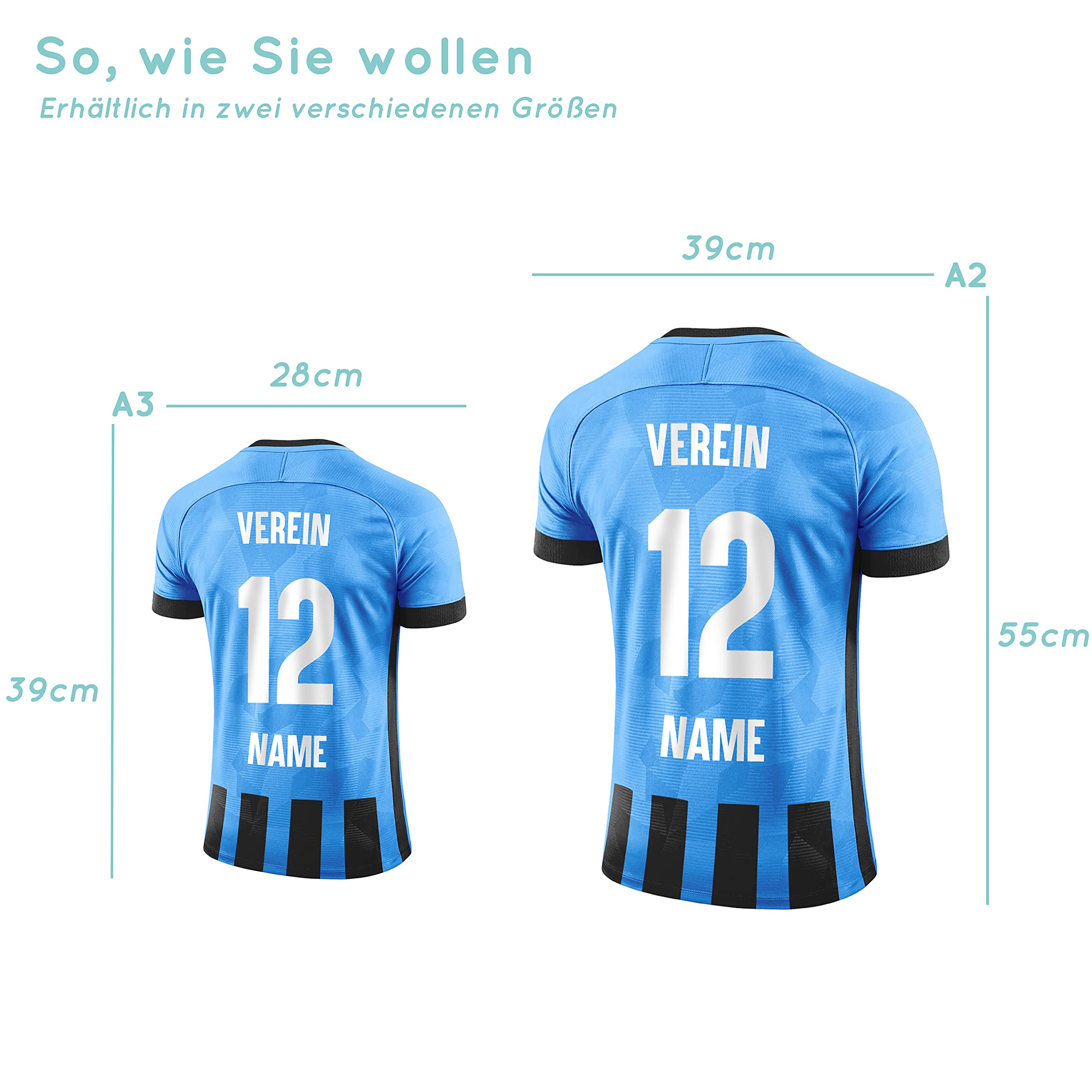 Elbeffekt Trikotlampe für Mannheim Fans aus Holz - personalisierbares Geschenk - schenke Dein individuellen Mannheim Fanartikel aus Echtholz
