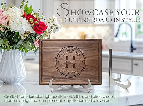Miniatura 7 de Wedding Gifts for Couples 2025 - Personalized Cutting Board - Bridal Shower, Newlyweds, Engagement, Anniversary, Housewarming Gifts for Couples -