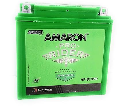 AMARON BTX9R 9AH BATTERY FOR TWO WHEELER