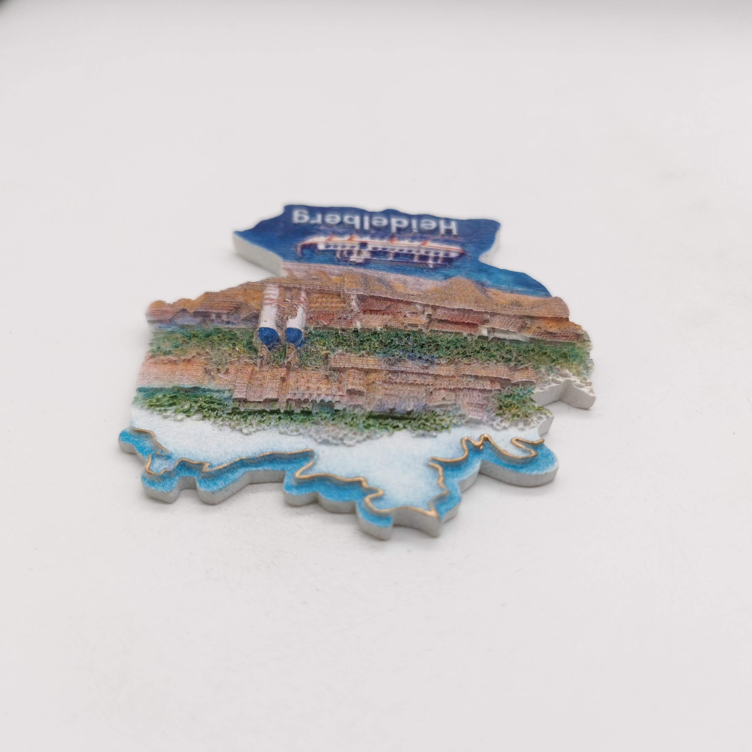 3D Los Ángeles USA Ián Para Refrigerador Turístico Recuerdos De Viaje Hecho A Ano Resina